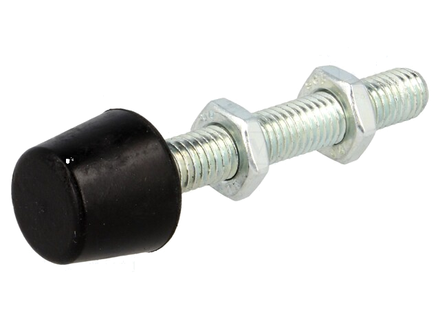 Aandrukschroef; Schroefdr: M8; D.voet: 16mm; Soort bit: plat Aandrukschroef; Schroefdr: M8; D.voet: 16mm; Soort bit: plat